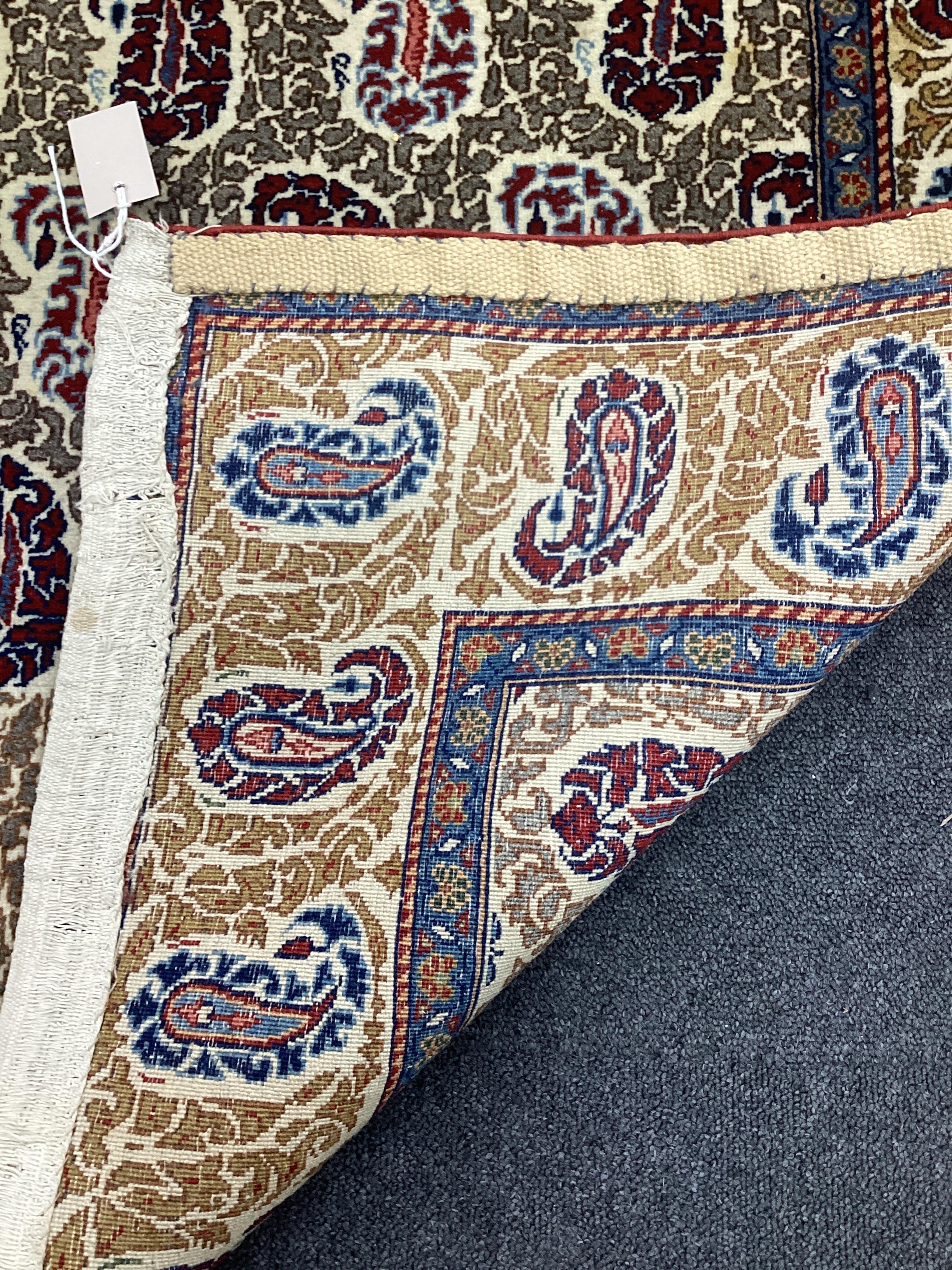 A Qum boteh carpet, 205 x 138cm